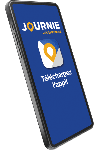 Phone with Journie App
